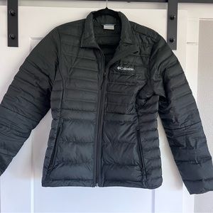 Black Columbia Puffer Jacket